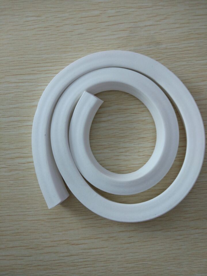 Fireproof Silicone Closed Cell Flexible Foam Rubber Pad Seal Strip Silicone Rubber Strip