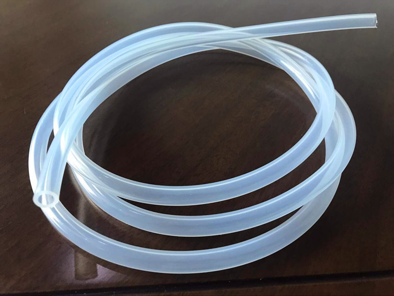  Customized Food Grade Silicone Rubber Recycled Clear Tube 