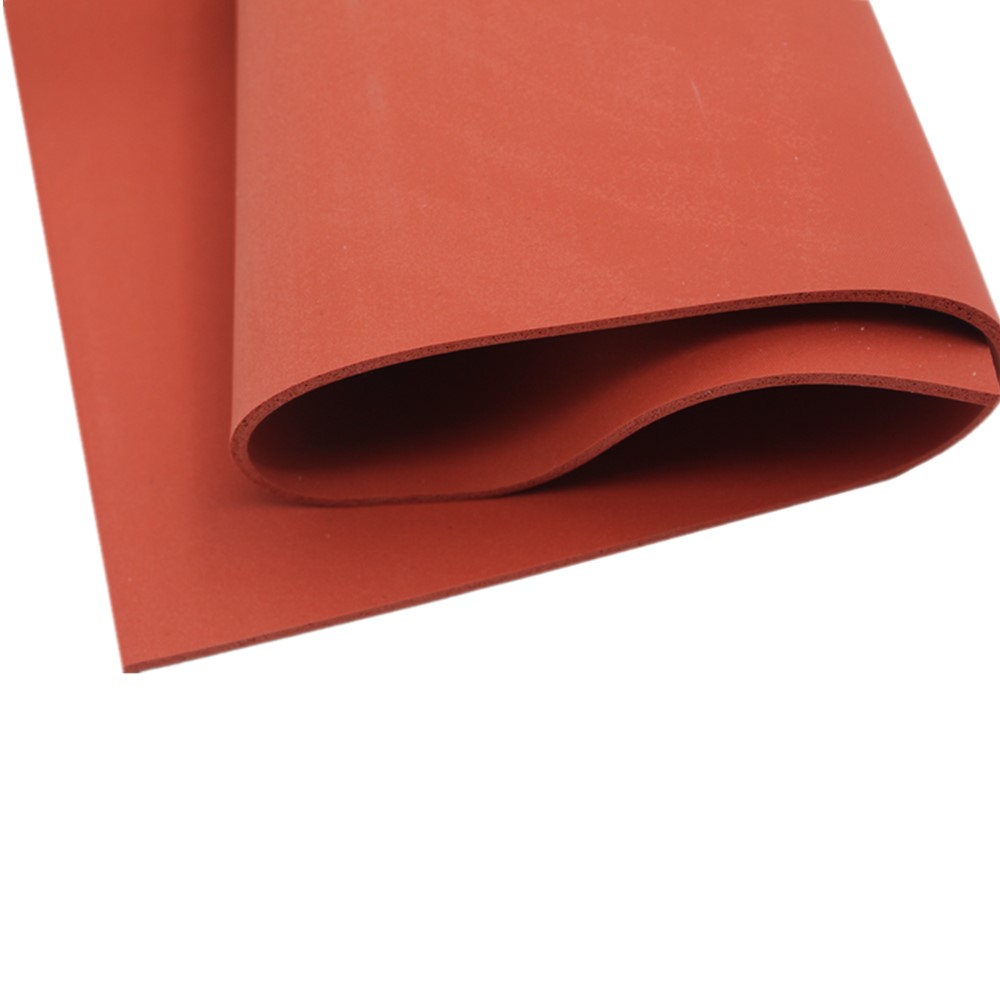 Flexible Insulation Silicone Rubber Foam Sheet Support Customized Shape